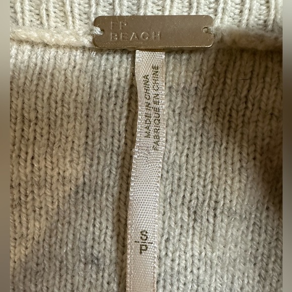 FP Beach Wool‎ Scoop Neck Sweater Size SP - Picture 3 of 5